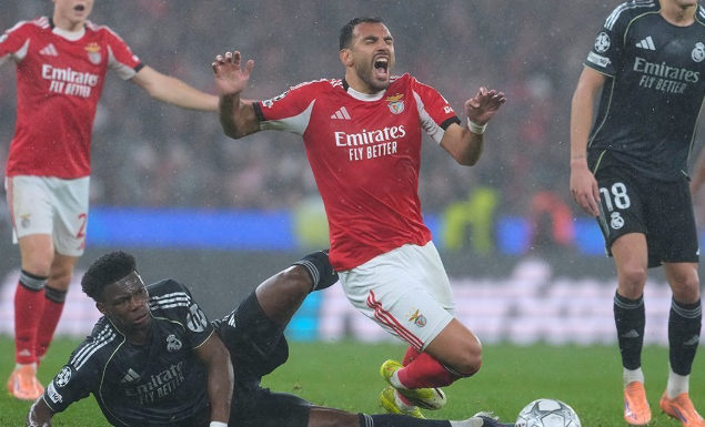 Hasil Akhir Pertandingan Benfica vs Madrid